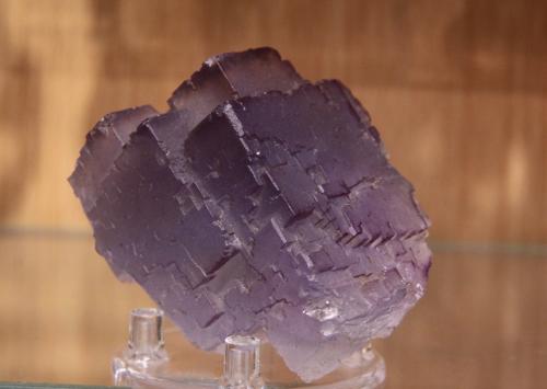 Fluorite<br />La Viesca Mine, La Collada mining area, Huergo, Siero, Comarca Oviedo, Principality of Asturias (Asturias), Spain<br />61mm x 56mm x 51mm<br /> (Author: Firmo Espinar)