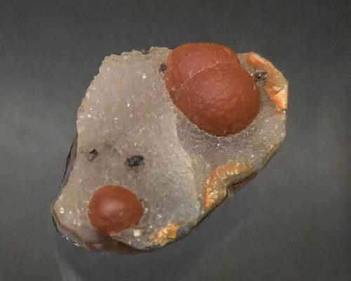 Fluorite, Quartz<br />Mahodari, Nashik District (Nasik), Maharashtra, India<br />2.5 X 4.5<br /> (Author: Richard Arseneau)