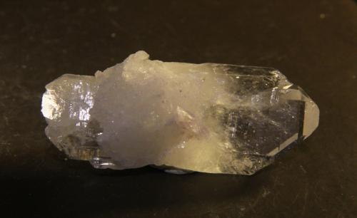 Quartz<br />Muzo mining district, Western Emerald Belt, Boyacá Department, Colombia<br />67mm x 26mm x 18mm<br /> (Author: Firmo Espinar)