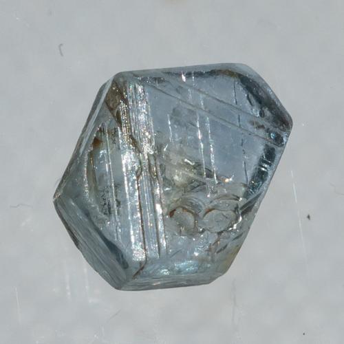 Corundum (variety sapphire)<br />Mayo River, Municipio Mercaderes, Sur Province, Cauca Department, Colombia<br />5x6x3mm<br /> (Author: Bergur_E_Sigurdarson)