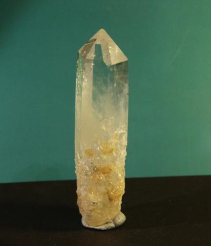 Quartz<br />San Cristobal, Municipio Suaita, Santander Department, Colombia<br />24mm x 84mm x 19mm<br /> (Author: Firmo Espinar)