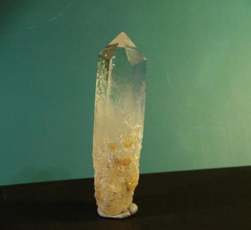 Quartz<br />San Cristobal, Municipio Suaita, Departamento Santander, Colombia<br />24mm x 84mm x 19mm<br /> (Author: Firmo Espinar)