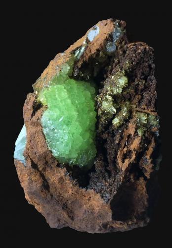 Adamita<br />Ojuela Mine, Mapimí, Municipio Mapimí, Durango, Mexico<br />5,8 x 4,1 cm.<br /> (Autor: Xavier Bordas)