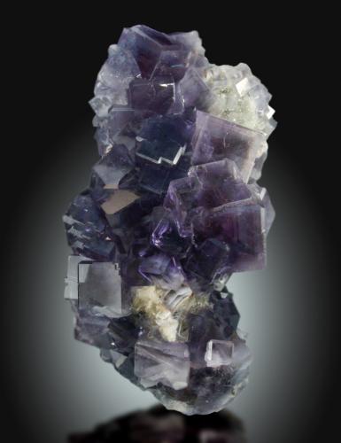 Fluorita<br />Coquera del Liso, La Cabaña, Valdelmar, zona minera de Berbes, Berbes, Ribadesella, Comarca Oriente, Principado de Asturias (Asturias), España<br />14x9cm, cristales de hasta 2.5cm<br /> (Autor: Raul Vancouver)