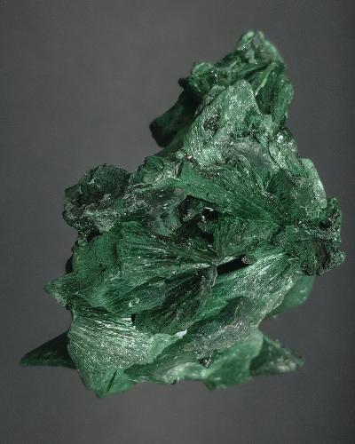 Malachite<br />Kamiaba, Katanga (Shaba), Democratic Republic of the Congo (Zaire)<br />4.5 X 6 cm<br /> (Author: Richard Arseneau)