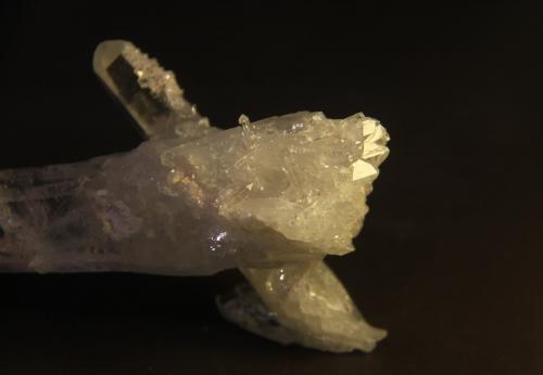 Quartz<br />Muzo mining district, Western Emerald Belt, Boyacá Department, Colombia<br />52mm x 104mm x 34mm<br /> (Author: Firmo Espinar)