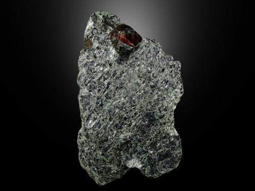 Almandino (Grupo Granate)<br />Chisel Lake Mine, Snow Lake, Winnipeg Capital Region, Manitoba, Canada<br />9 x 5 cm.<br /> (Autor: Antonio P. López)