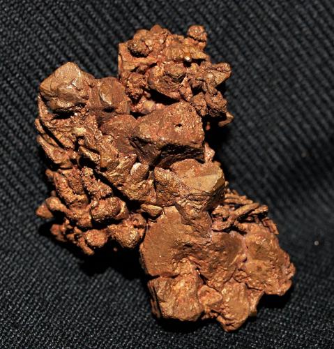 Copper<br />Onganja (Emke) Mine, Helen Farm 235, Onganja mining area, Seeis, Windhoek District, Khomas Region, Namibia<br />4x2.5x2 cm<br /> (Author: Joseph DOliveira)