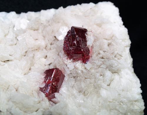 Cinnabar<br />Tongren Mine, Tongren, Tongren Prefecture, Guizhou Province, China<br />8.5x5.5x2 cm<br /> (Author: Joseph DOliveira)