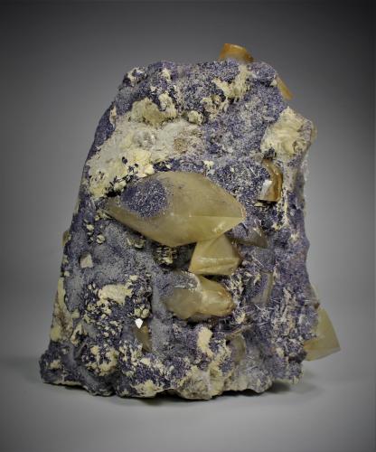 Calcite, Barite, Micro Fluorite<br />Elmwood Mine, Carthage, Central Tennessee Ba-F-Pb-Zn District, Smith County, Tennessee, USA<br />195 mm x 190 mm x 130 mm<br /> (Author: Don Lum)