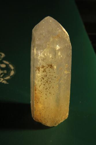 Quartz<br />Buriticá, Occidente Province, Antioquia Department, Colombia<br />35mm x 101mm x 31mm<br /> (Author: Firmo Espinar)