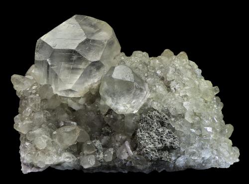 Calcite<br />La Cuerre Mine, La Florida mining area, Rionansa-Herrerías, Comarca Saja-Nansa, Cantabria, Spain<br />55 x 40 x 37 mm<br /> (Author: Rob Schnerr)