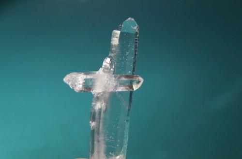 Quartz<br />Municipio Bolívar, Vélez Province, Santander Department, Colombia<br />63mm x 22mm x 16mm<br /> (Author: Firmo Espinar)