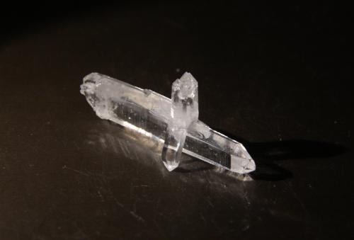 Quartz<br />Municipio Bolívar, Vélez Province, Santander Department, Colombia<br />63mm x 22mm x 16mm<br /> (Author: Firmo Espinar)