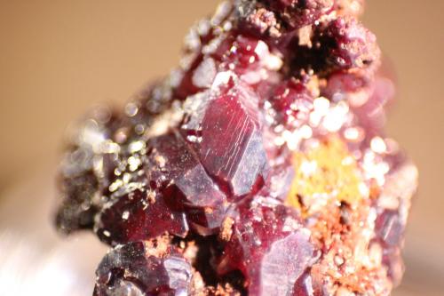 Cuprite<br />Tsumeb Mine, Tsumeb, Otjikoto Region, Namibia<br />26mm x 16mm x 24mm<br /> (Author: Firmo Espinar)