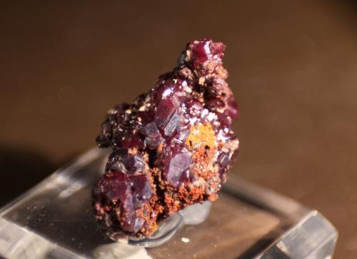 Cuprite<br />Tsumeb Mine, Tsumeb, Otjikoto Region, Namibia<br />26mm x 16mm x 24mm<br /> (Author: Firmo Espinar)