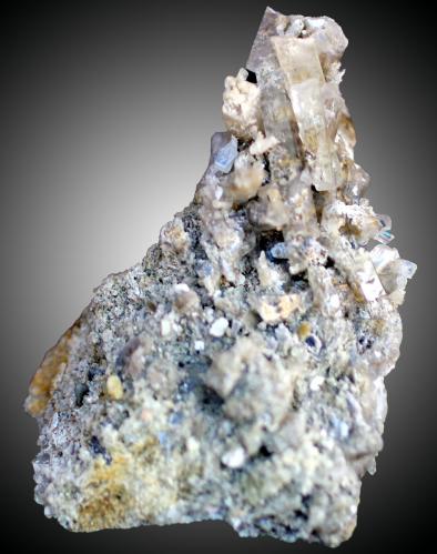 Celestina<br />Yacimiento Barranco del Mulo, Barranco del Mulo, Ulea, Comarca Valle de Ricote, Región de Murcia (Murcia), España<br />71 x 50 x 18 mm.<br /> (Autor: José Luis Zamora)
