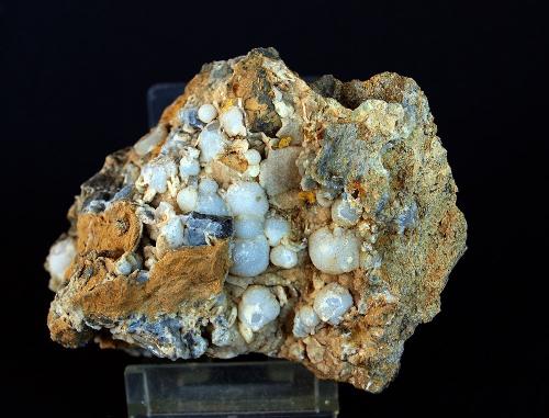 Cuarzo (variedad calcedonia)<br />Volcán Cabezo Negro de Zeneta, Murcia, Comarca Huerta de Murcia, Región de Murcia (Murcia), España<br />10 x 6 cm<br /> (Autor: Pedro Antonio)