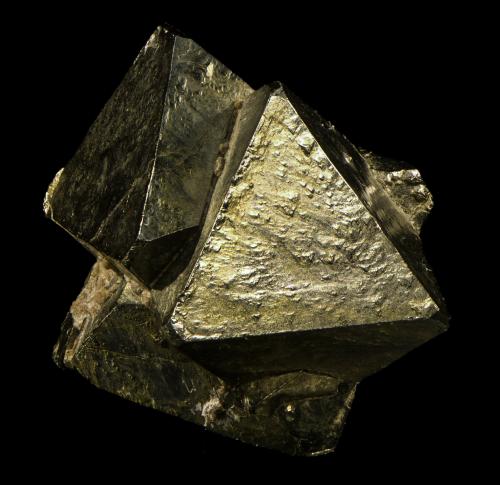 Pyrite<br />Huanzala Mine, Huallanca District, Dos de Mayo Province, Huánuco Department, Peru<br />20 x 20 x 15 mm<br /> (Author: Rob Schnerr)
