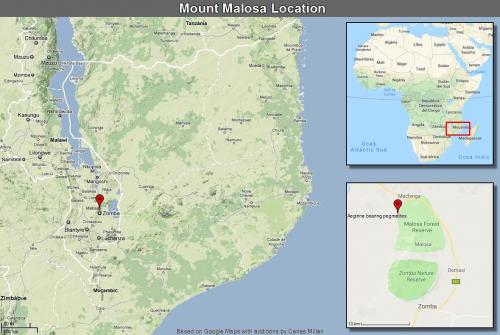 _And where is Mount Malosa? Over there, in the Zomba Plateau...<br /><br /><br /> (Author: Carles Millan)