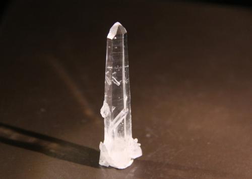 Quartz<br />Municipio Bolívar, Vélez Province, Santander Department, Colombia<br />19mm x 61mm x 18mm<br /> (Author: Firmo Espinar)