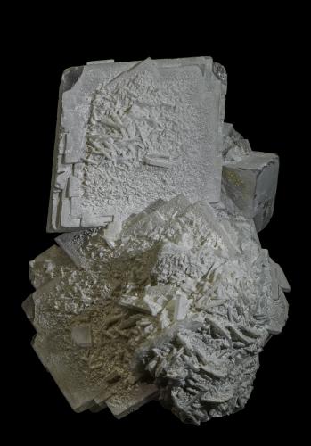 Baryte<br />Xikuangshan Sb deposit, Lengshuijiang, Loudi Prefecture, Hunan Province, China<br />55 x 40 x 90 mm<br /> (Author: Rob Schnerr)