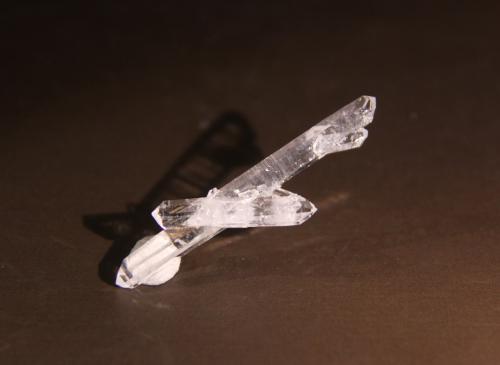 Quartz<br />Municipio Bolívar, Vélez Province, Santander Department, Colombia<br />44mm x 14mm x 6mm<br /> (Author: Firmo Espinar)