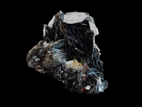Hematite<br />Sarenne Glacier, Grandes Rousses Massif, Isère-Savoie, Auvergne-Rhône-Alpes, France<br />60x60x40 mm<br /> (Author: Dany Mabillard)
