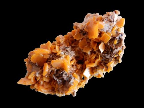 Wulfenite<br />Touissit, Touissit District, Jerada Province, Oriental Region, Morocco<br />100x40x50 mm<br /> (Author: Dany Mabillard)