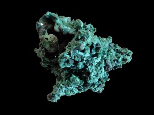 Malachite<br />Democratic Republic of the Congo (Zaire)<br />70x60x50 mm<br /> (Author: Dany Mabillard)