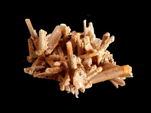 Gypsum (variety selenite)<br />Salt Mine, Bex, Aigle District, Vaud, Switzerland<br />130x80x40 mm<br /> (Author: Dany Mabillard)