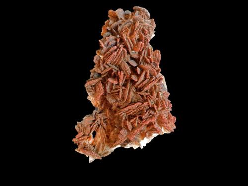 Baryte and Vanadinite<br />Mibladen (Mibladen mining district), Midelt, Midelt Province, Drâa-Tafilalet Region, Morocco<br />130x90x50 mm<br /> (Author: Dany Mabillard)