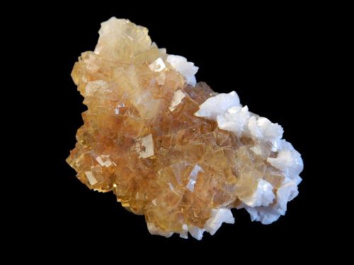 Fluorite and Dolomite<br />Moscona Mine, El Llano, Solís, Corvera de Asturias, Comarca Avilés, Principality of Asturias (Asturias), Spain<br />80x50x20 mm<br /> (Author: Dany Mabillard)