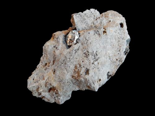 Quartz (variety Herkimer-style)<br />Middleville, Town of Newport, Herkimer County, New York, USA<br />160x90x70 mm (30x15x15 mm)<br /> (Author: Dany Mabillard)
