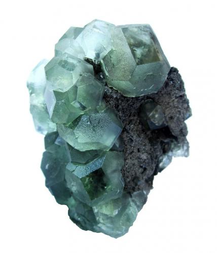 Fluorite<br />Xia Yang Mine, Yongchun, Quanzhou Prefecture, Fujian Province, China<br />Specimen height 10 cm<br /> (Author: Tobi)