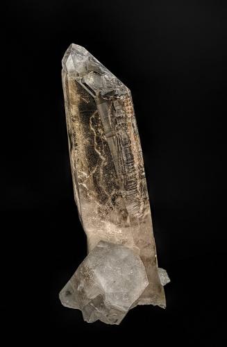 Quartz (variety citrine)<br />Jasper claim, Mount Breakenridge, Harrison Lake, Chilliwack, Regional District Fraser Valley, British Columbia, Canada<br />10.2 x 3.1 cm<br /> (Author: am mizunaka)