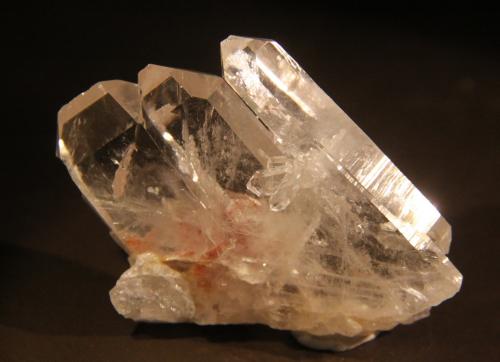 Quartz<br />Muzo mining district, Western Emerald Belt, Boyacá Department, Colombia<br />53mm x 66mm x 20mm<br /> (Author: Firmo Espinar)