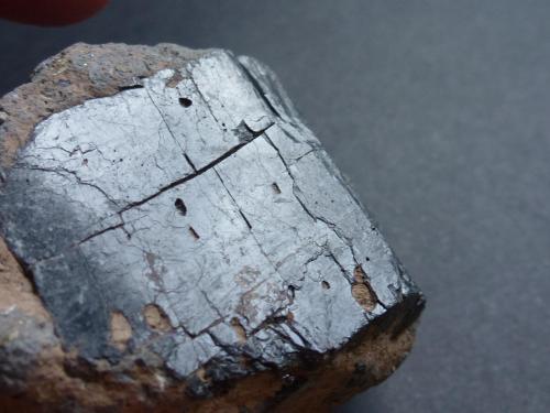 Kaersutita<br />La Posadilla volcano, Casas de la Posadilla, Valverde, Ciudad Real, Comarca Campo de Calatrava, Castilla-La Mancha, Spain<br />6,5 x 6,5 cm.<br /> (Autor: javier ruiz martin)