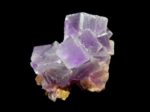 Fluorite<br />Berbes mining area, Berbes, Ribadesella, Comarca Oriente, Principality of Asturias (Asturias), Spain<br />70 mm x 70 mm x 60 mm<br /> (Author: Dany Mabillard)