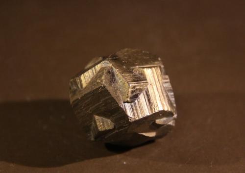 Pyrite<br />Gachalá mining district, Municipio Gachalá, Eastern Emerald Belt, Cundinamarca Department, Colombia<br />37mm x 36 mm x 35mm<br /> (Author: Firmo Espinar)