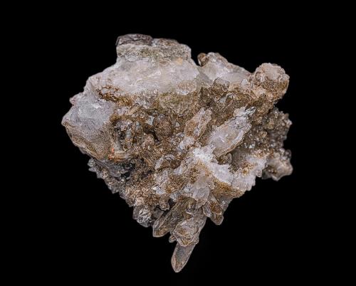 Quartz with chlorite inclusion, Anatase<br />White Mountains, Inyo County, California, USA<br />5.9 x 5.3 cm<br /> (Author: am mizunaka)