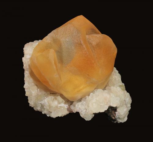 Calcite<br />Houdaille Quarry, Little Falls, Passaic County, New Jersey, USA<br />6.8 x 5.3 x 4.4 cm<br /> (Author: Frank Imbriacco)