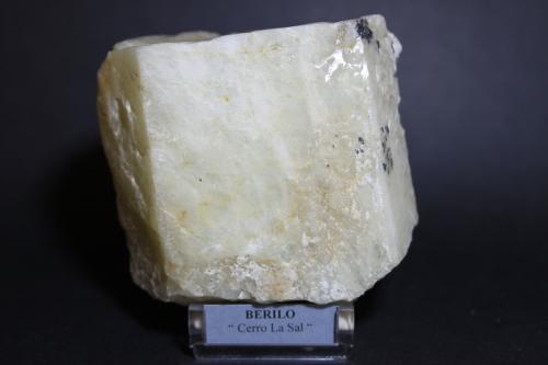 Berilo<br />Cerro de la Sal Quarry. Dos Puntos claim, Sierra Albarrana, Hornachuelos, Comarca Valle Medio del Guadalquivir, Córdoba, Andalusia, Spain<br />80x65 mm.<br /> (Autor: Joaquin Blanco)