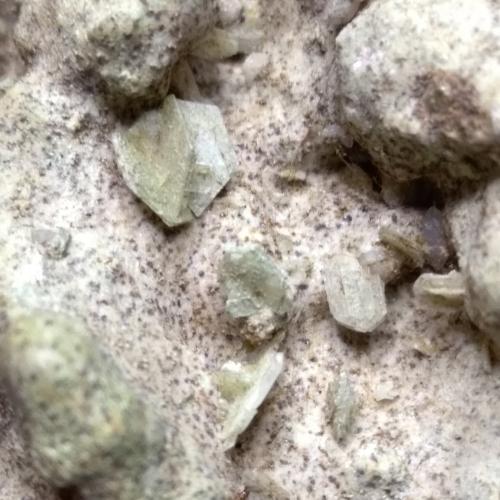 Tridymite<br />Colinas Euganeas (Colli Euganei), Padua, Provincia Padua, Veneto, Italia<br />5,5 cm x 5 cm<br /> (Author: Sante Celiberti)