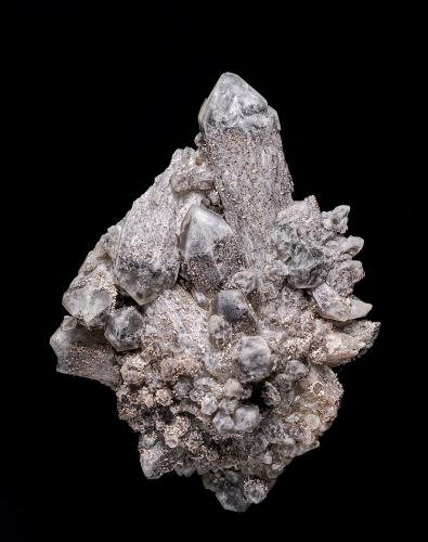 Quartz, Albite<br />Orange River, Warmbad, Karasburg District, ǁKaras Region, Namibia<br />9.2 x 6.9 cm<br /> (Author: am mizunaka)