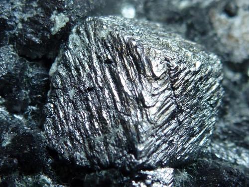 Magnetita<br />La Herrería Mine, Burguillos del Cerro, Comarca Zafra-Río Bodión, Badajoz, Extremadura, Spain<br />12 x 7,5 cm.<br /> (Autor: javier ruiz martin)