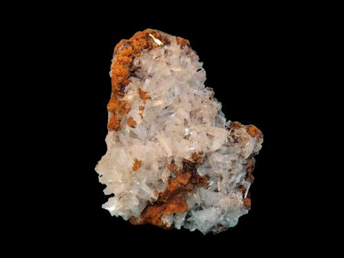 Hemimorphite<br />Ojuela Mine, Mapimí, Municipio Mapimí, Durango, Mexico<br />90 mm x 50 mm x 30 mm<br /> (Author: Dany Mabillard)