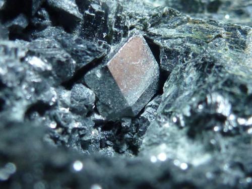 Lollingita, Diópsido, Magnetita y otros<br />Monchi Mine, Sierra del Cordel, Burguillos del Cerro, Comarca Zafra-Río Bodión, Badajoz, Extremadura, Spain<br />12 x 12 cm.<br /> (Autor: javier ruiz martin)