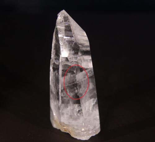 Quartz<br />Peñas Blancas Mine, Municipio San Pablo de Borbur, Western Emerald Belt, Boyacá Department, Colombia<br />32mm X 78mm X 27mm<br /> (Author: Firmo Espinar)