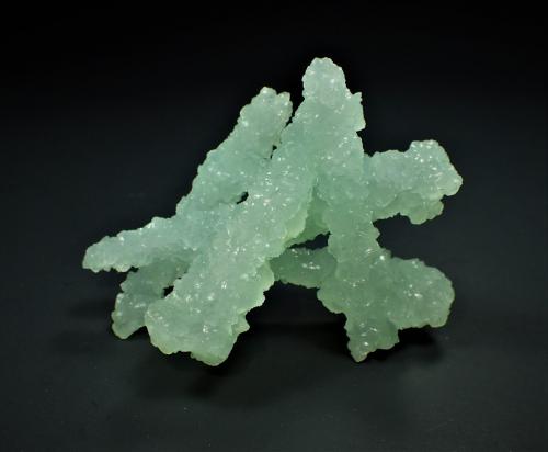 Prehnite after Laumontite<br />Cantera Pathanwadi, Mumbai (Bombay), Distrito Mumbai (Distrito Bombay), Maharashtra, India<br />69 mm x 49 mm x 55 mm<br /> (Author: Don Lum)